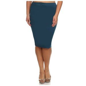 Women's Skirts pencil knit A-line form fitting XL